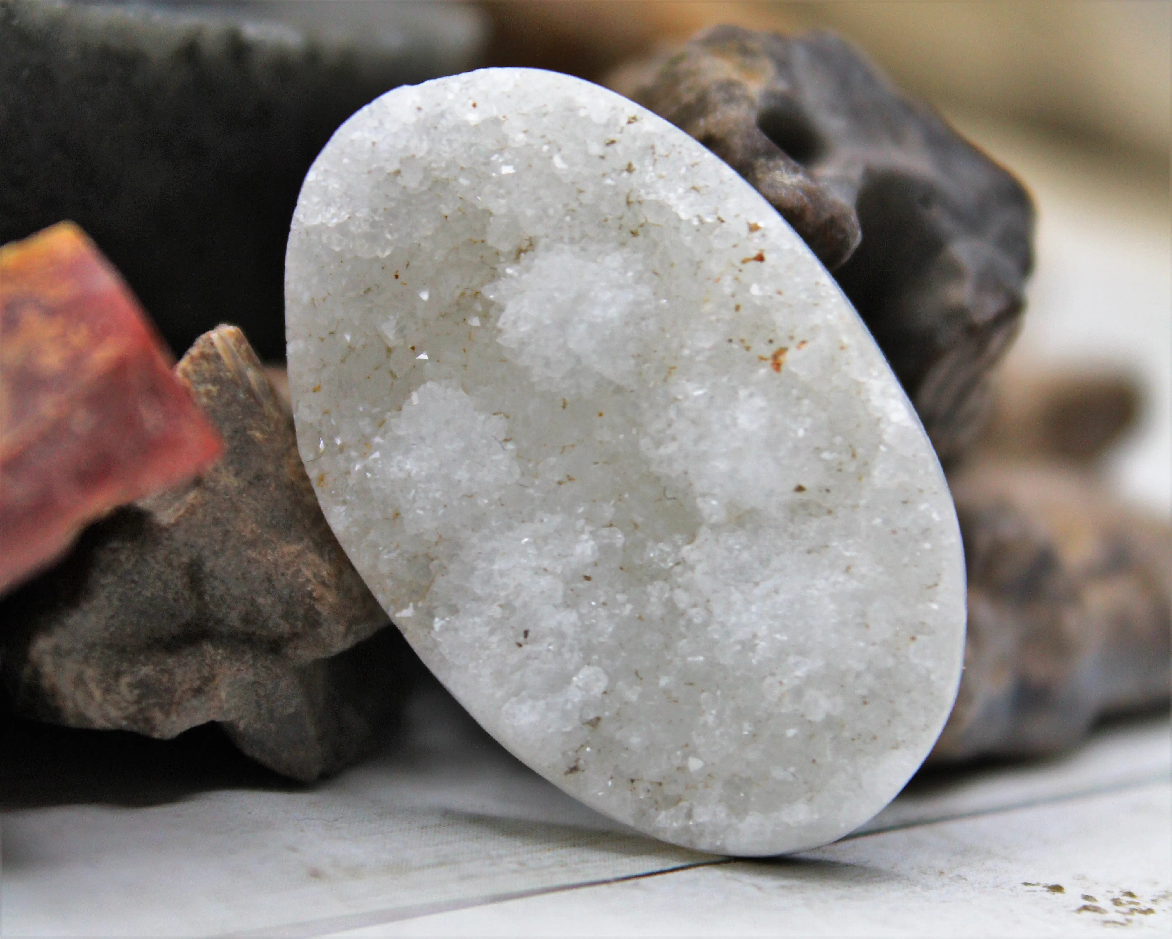 Quartz Druzy Cabochon