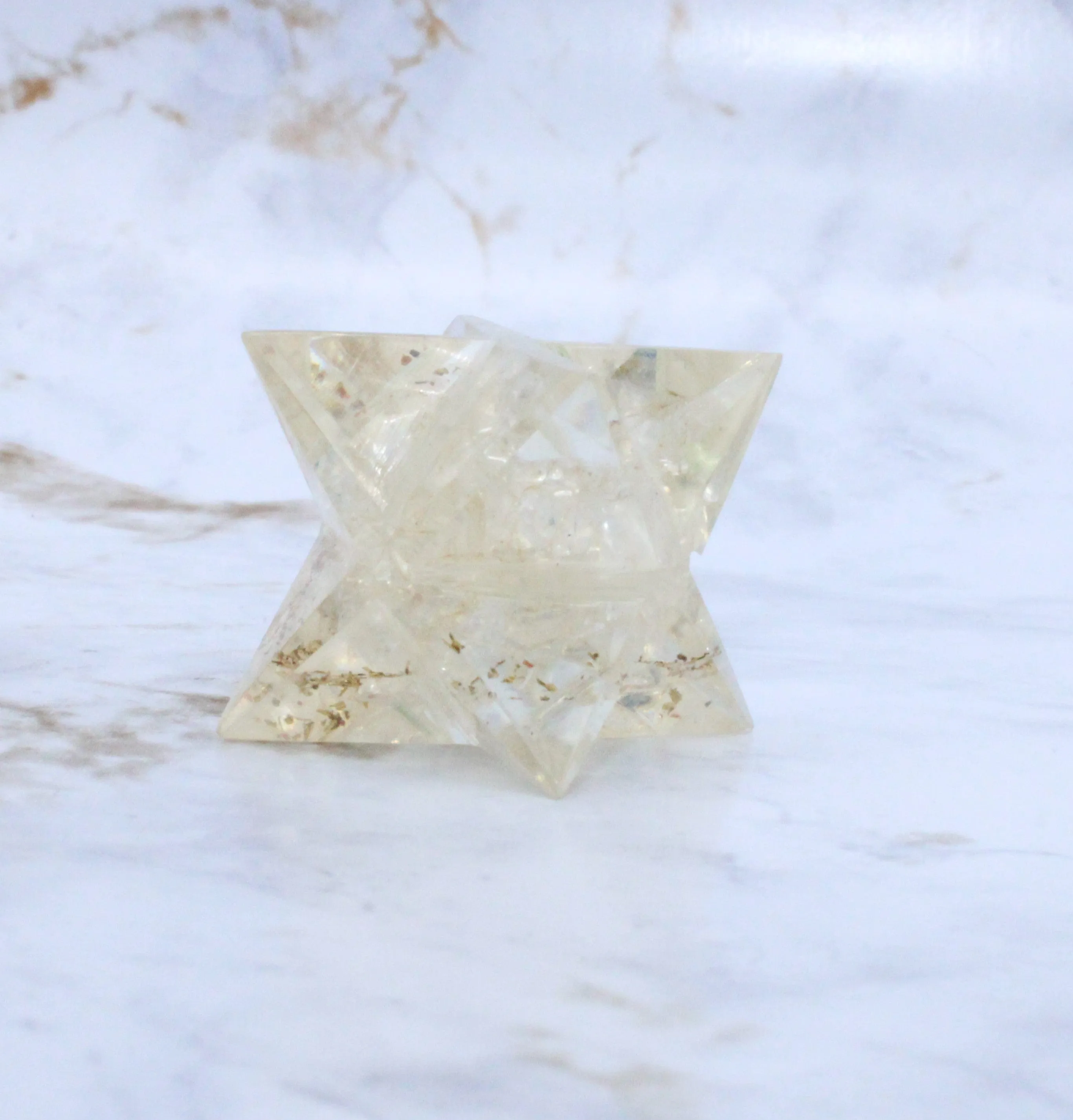 Quartz Orgonite Merkaba