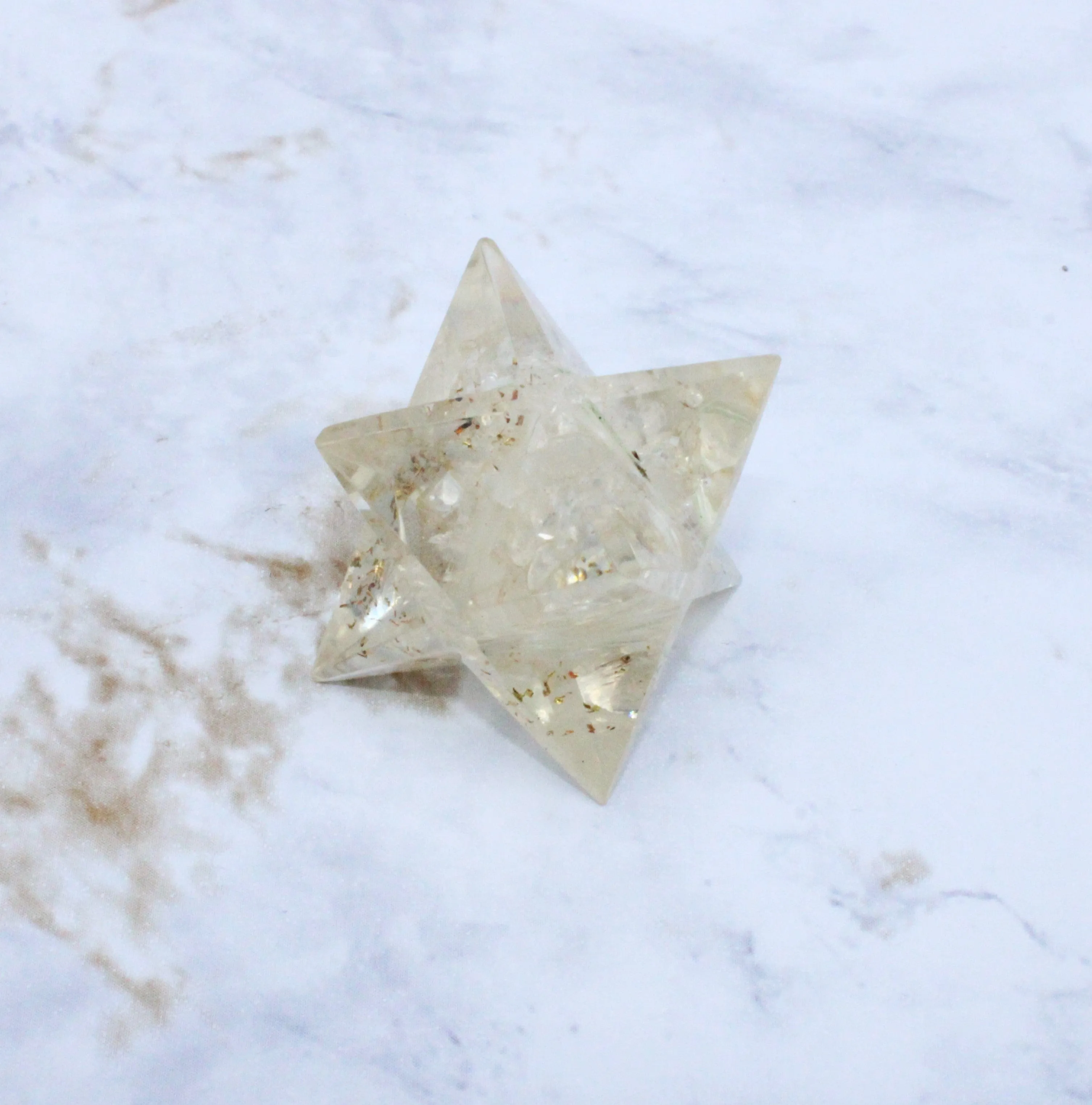 Quartz Orgonite Merkaba