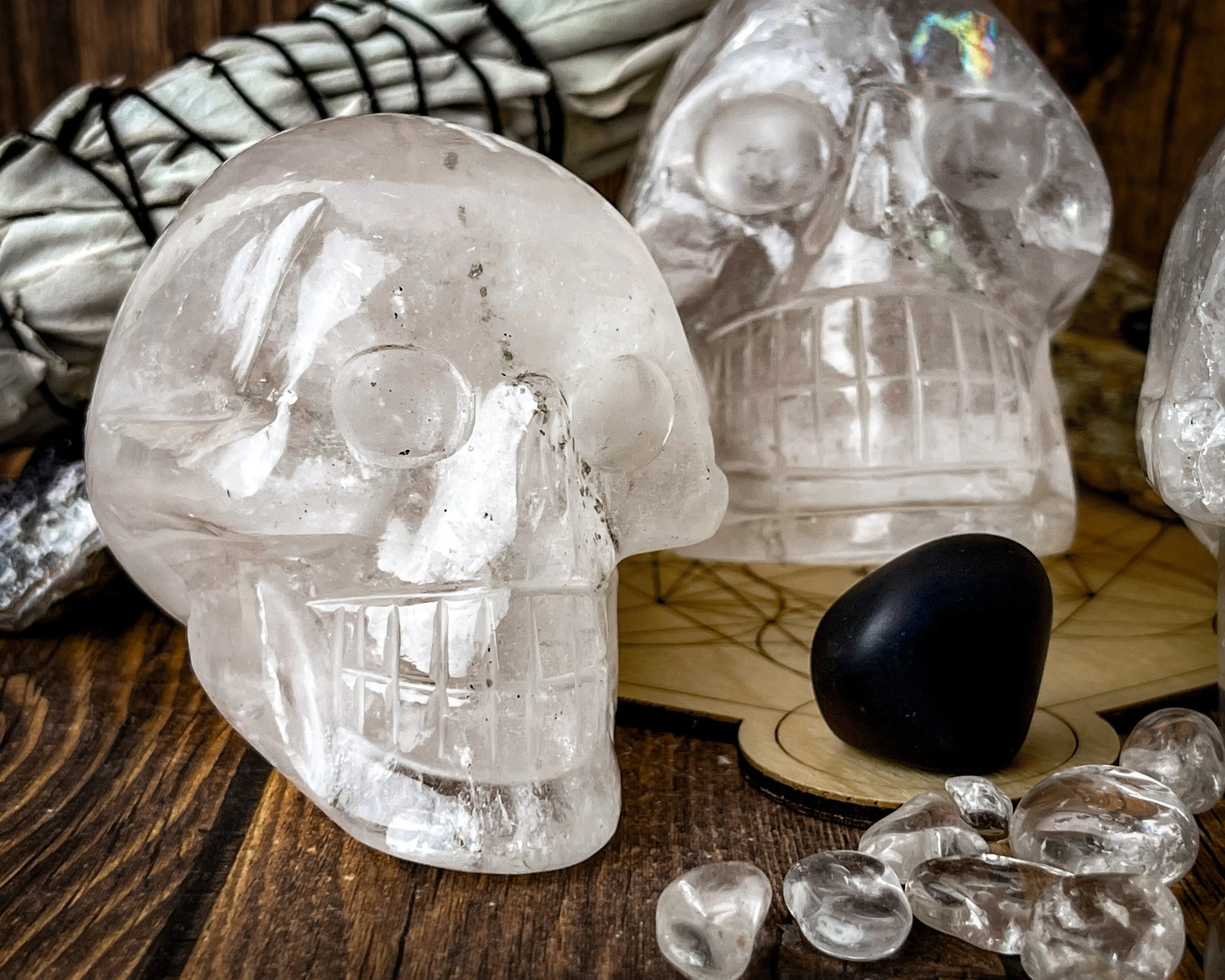 Quartz Skulls (Various)