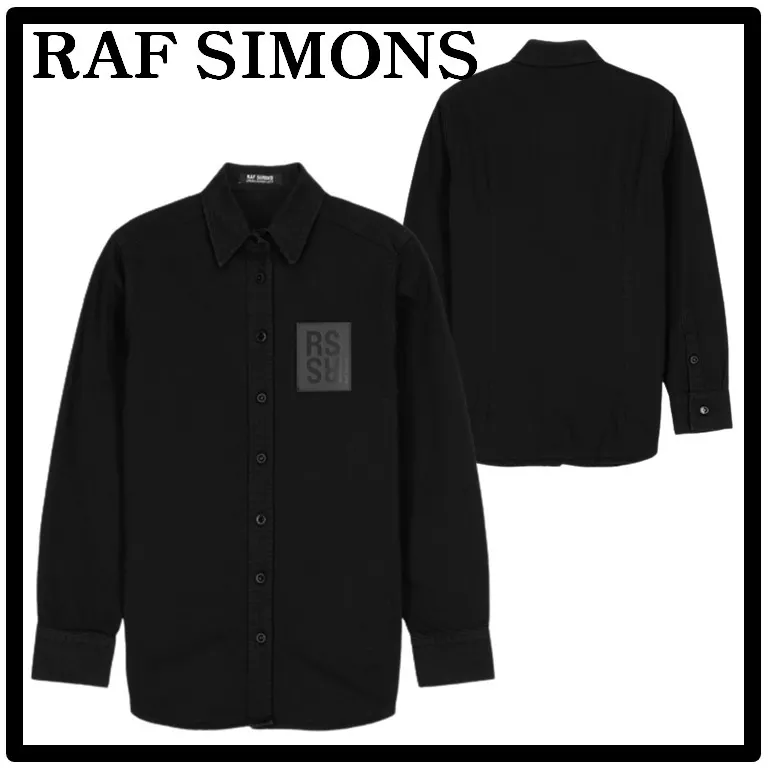 RAF SIMONS  |Casual Style Street Style Logo Shirts & Blouses