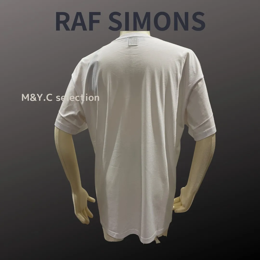 RAF SIMONS  |Cotton Short Sleeves Designers T-Shirts