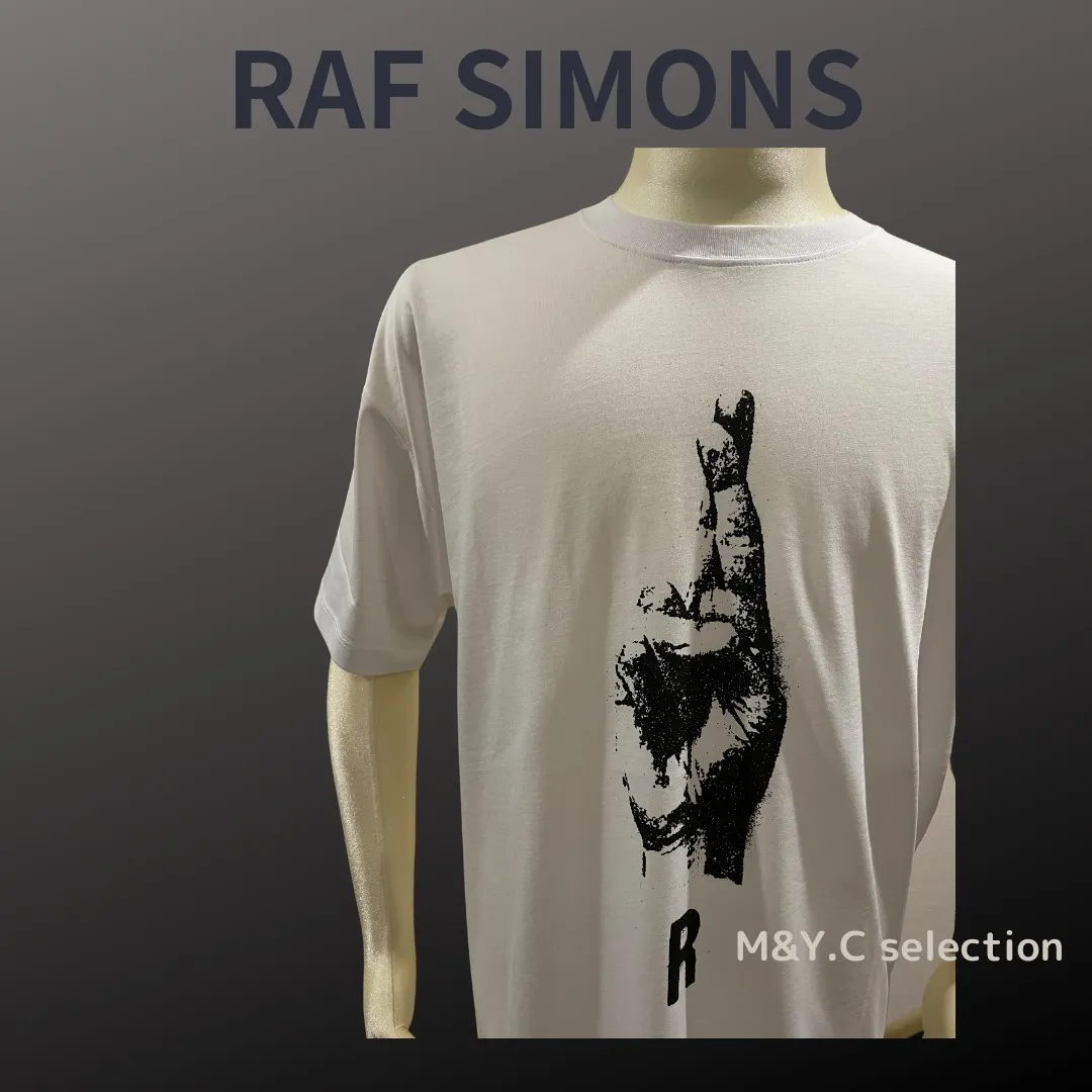 RAF SIMONS  |Cotton Short Sleeves Designers T-Shirts