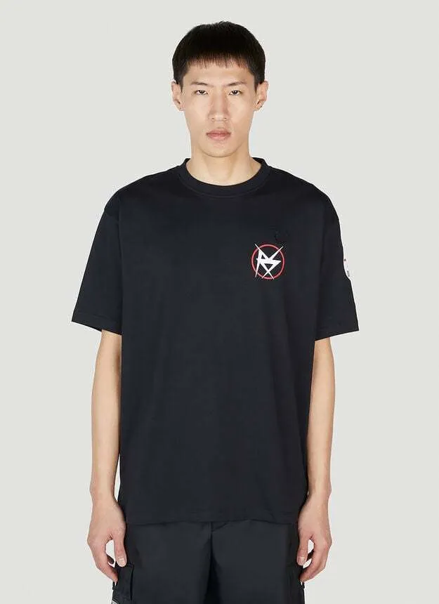 RAF SIMONS  |Crew Neck Street Style Collaboration Cotton Short Sleeves