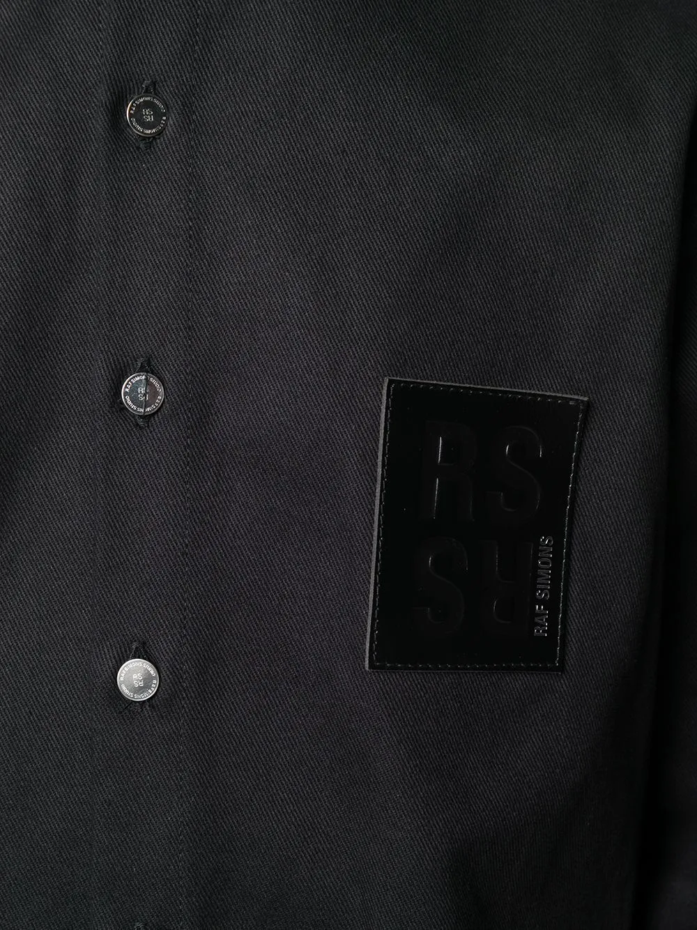 RAF SIMONS  |Denim Designers Shirts