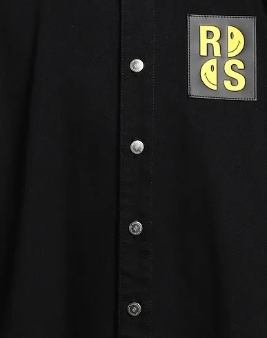 RAF SIMONS  |Street Style Long Sleeves Plain Cotton Oversized Logo