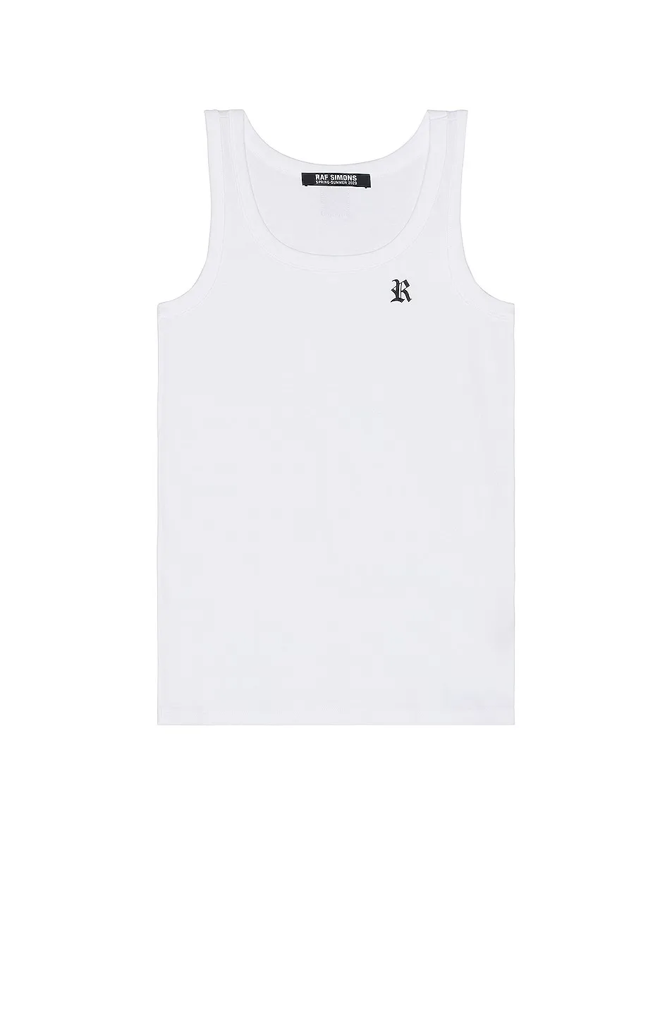 RAF SIMONS  |Street Style Plain Cotton Designers Tanks