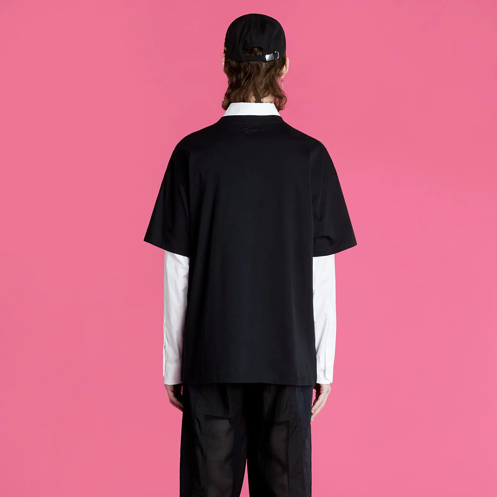 RAF SIMONS  |Unisex Street Style Collaboration Cotton Designers T-Shirts