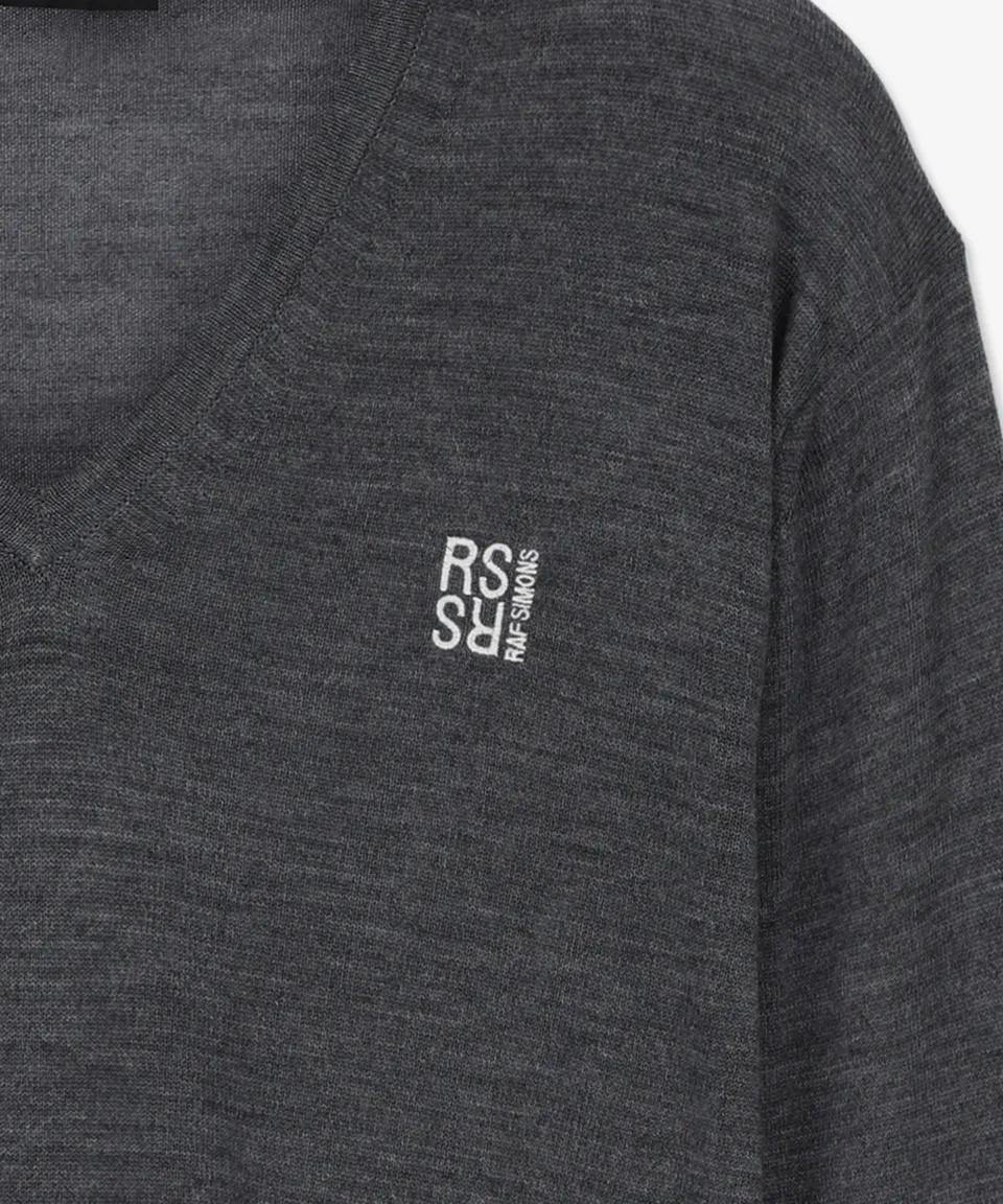 RAF SIMONS  |Unisex Street Style Plain Logo Designers Sweaters