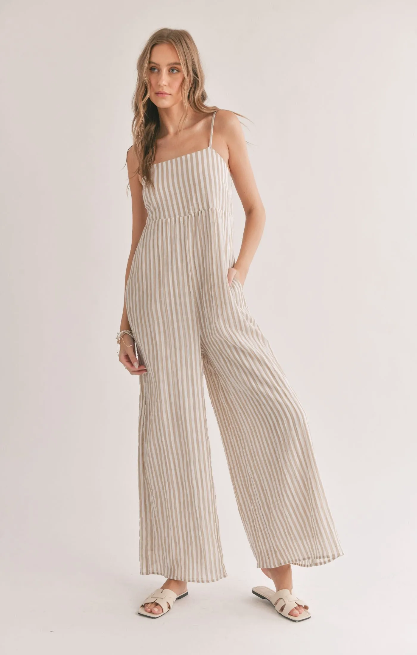 Sands Thinstripe Jumpsuit