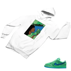 SB Dunk Low Green Bear Matching Custom Designed Hoodies ND 1-6-19