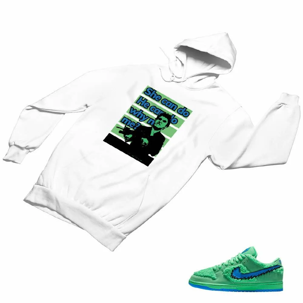 SB Dunk Low Green Bear Matching Custom Designed Hoodies ND 1-6-23