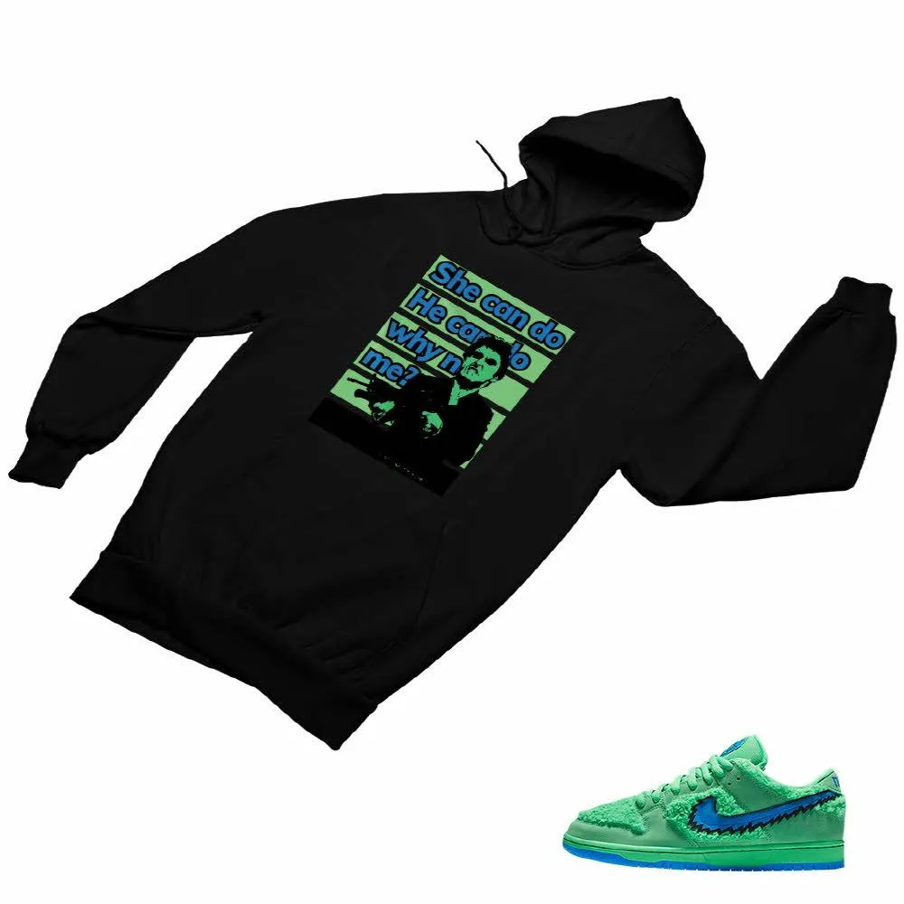 SB Dunk Low Green Bear Matching Custom Designed Hoodies ND 1-6-23