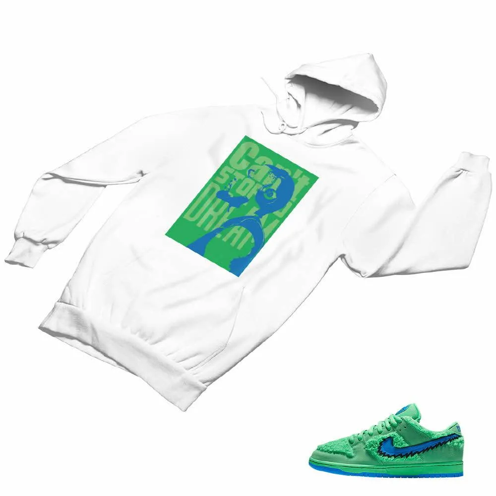 SB Dunk Low Green Bear Matching Custom Designed Hoodies ND 1-6-7