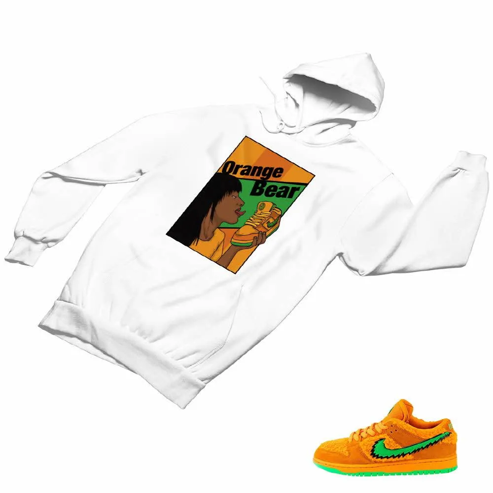 SB Dunk Low Orange Bear Matching Custom Designed Hoodies ND 1-5-19