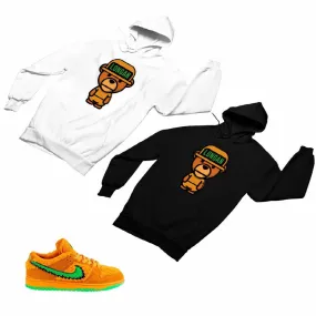 SB Dunk Low Orange Bear Matching Custom Designed Hoodies ND 1-5-29