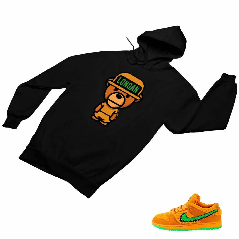 SB Dunk Low Orange Bear Matching Custom Designed Hoodies ND 1-5-29