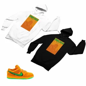 SB Dunk Low Orange Bear Matching Custom Designed Hoodies ND 1-5-8