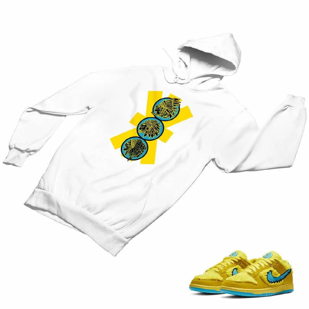 SB Dunk Low Yellow Matching Custom Designed Hoodies ND 1-4-17