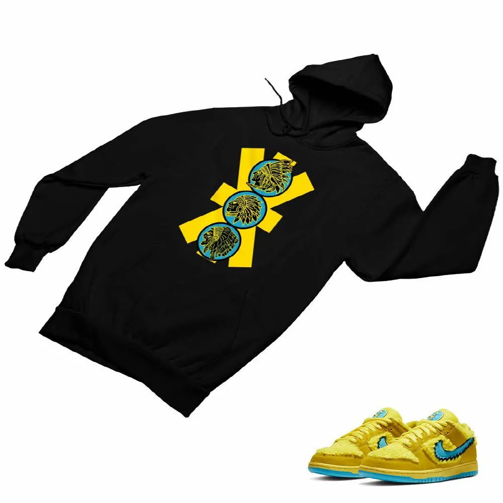 SB Dunk Low Yellow Matching Custom Designed Hoodies ND 1-4-17