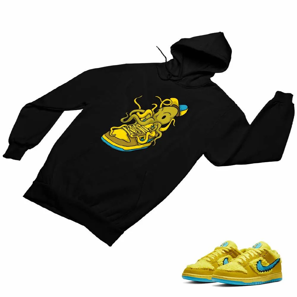 SB Dunk Low Yellow Matching Custom Designed Hoodies ND 1-4-5