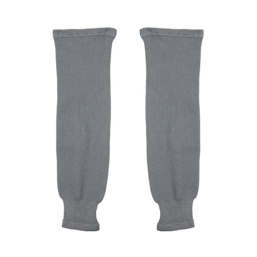 SHERWOOD 20 GREY KNIT HOCKEY SOCKS