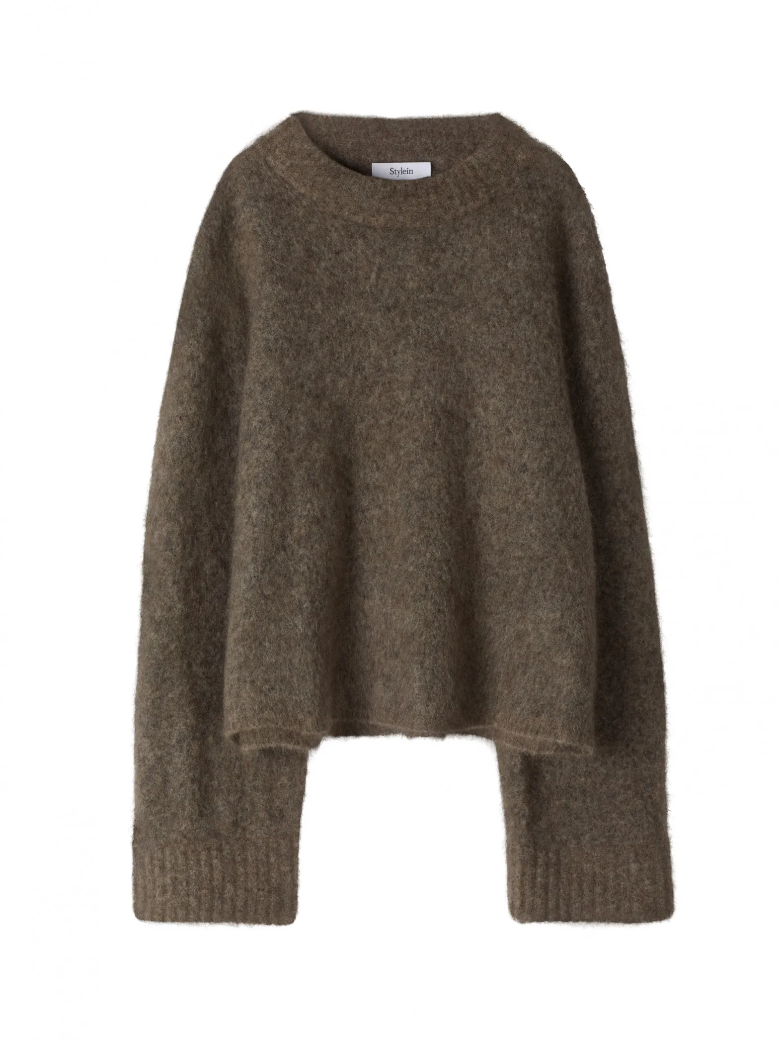 STYLEIN SWEATER NICLAS SHORT BROWN