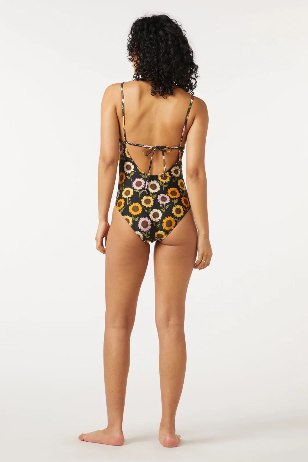 Sunflower Low Back One Piece