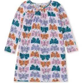 Tea Collection Dream On Long Sleeve Nightgown, Wiggle Wings Butterflies