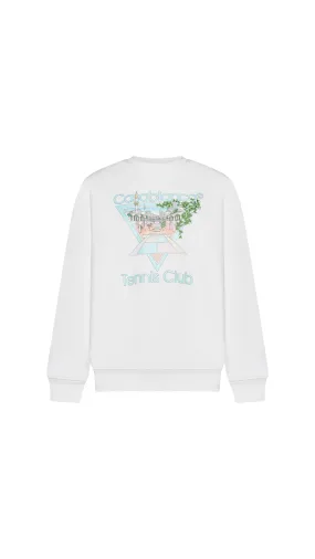 Tennis Club Sweatshirt - White