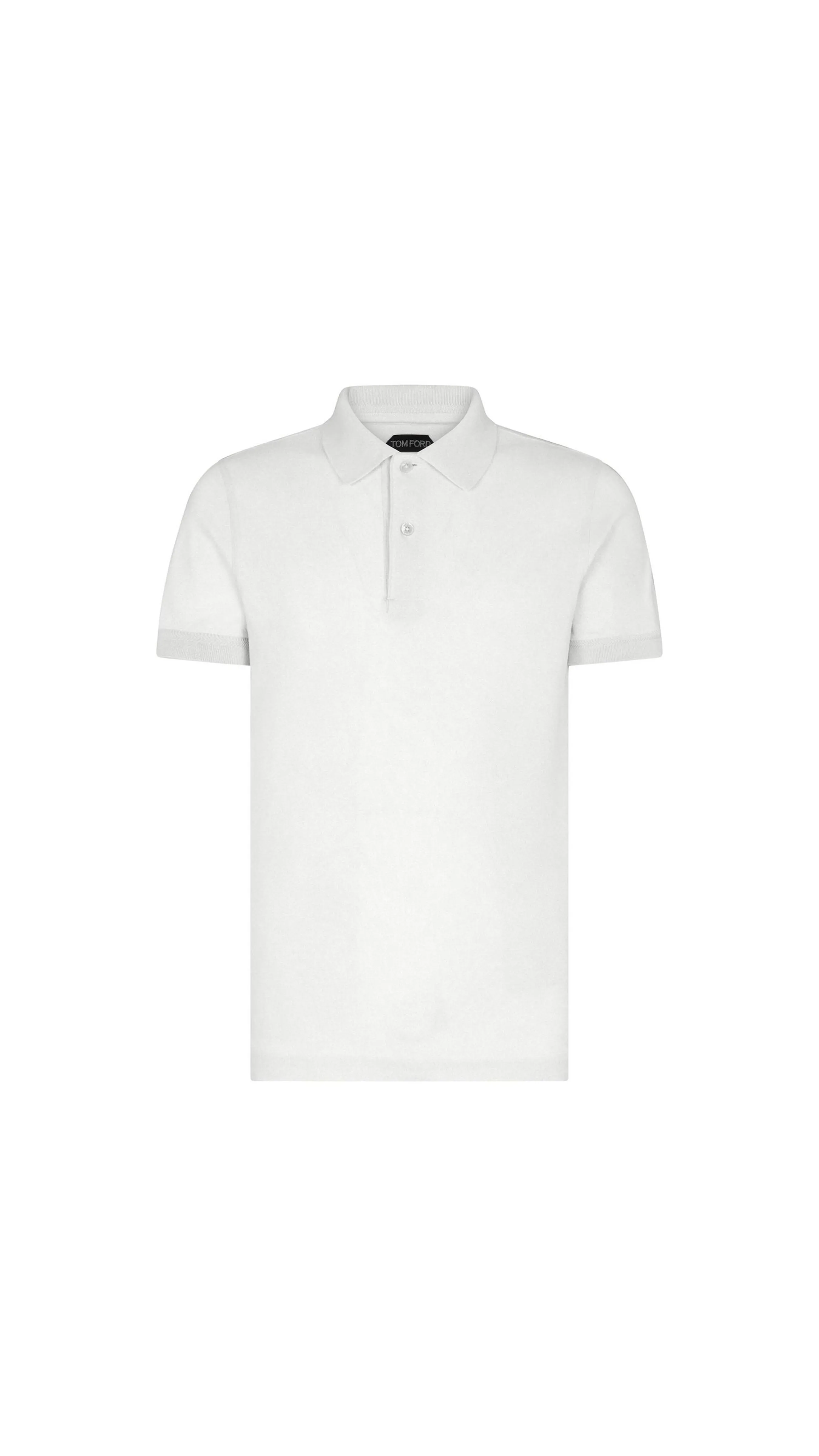 Tennis Piqué Polo - White