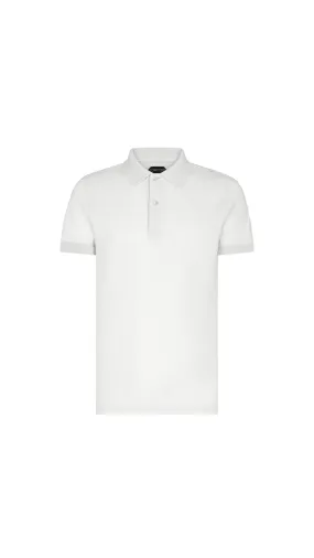 Tennis Piqué Polo - White