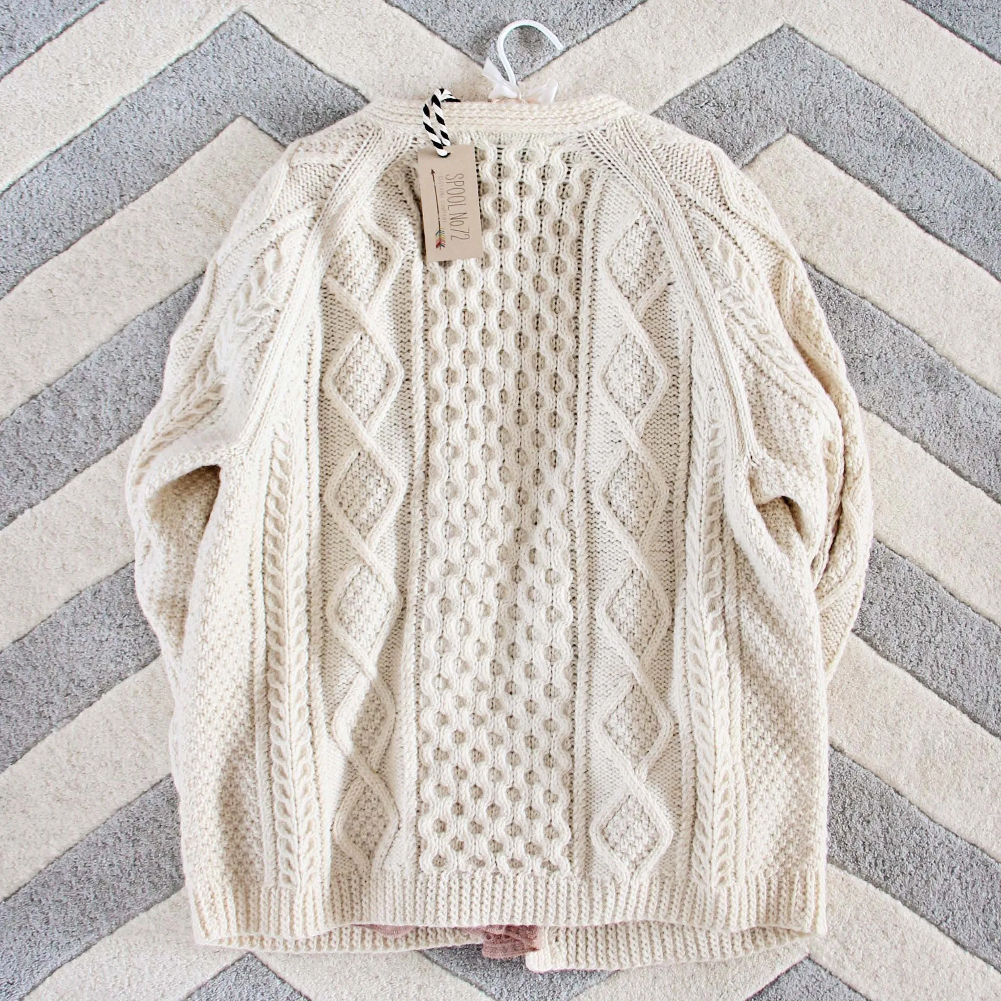 Vintage Irish Fisherman's Knit Sweater