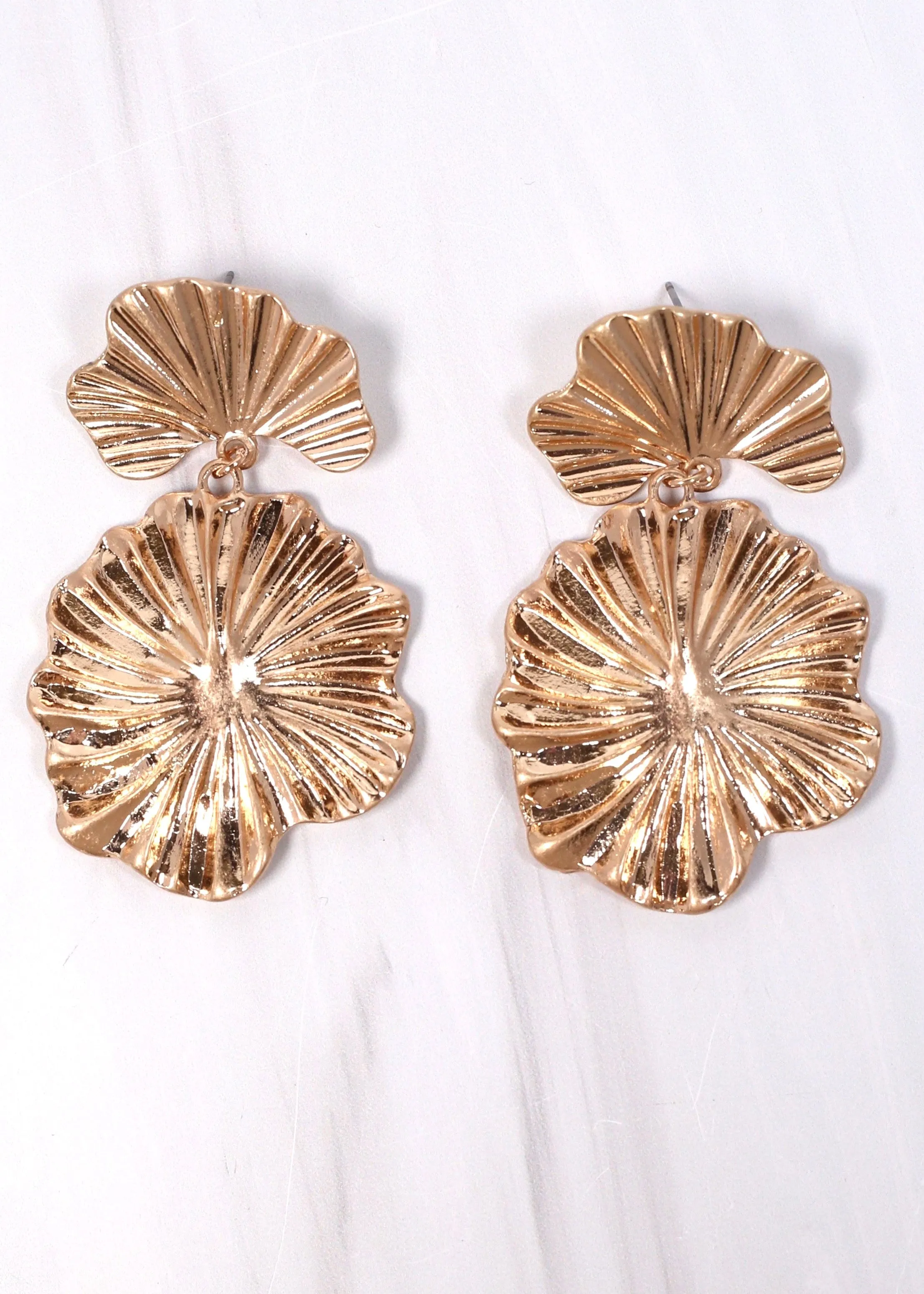 Waverly Metal Drop Earring GOLD