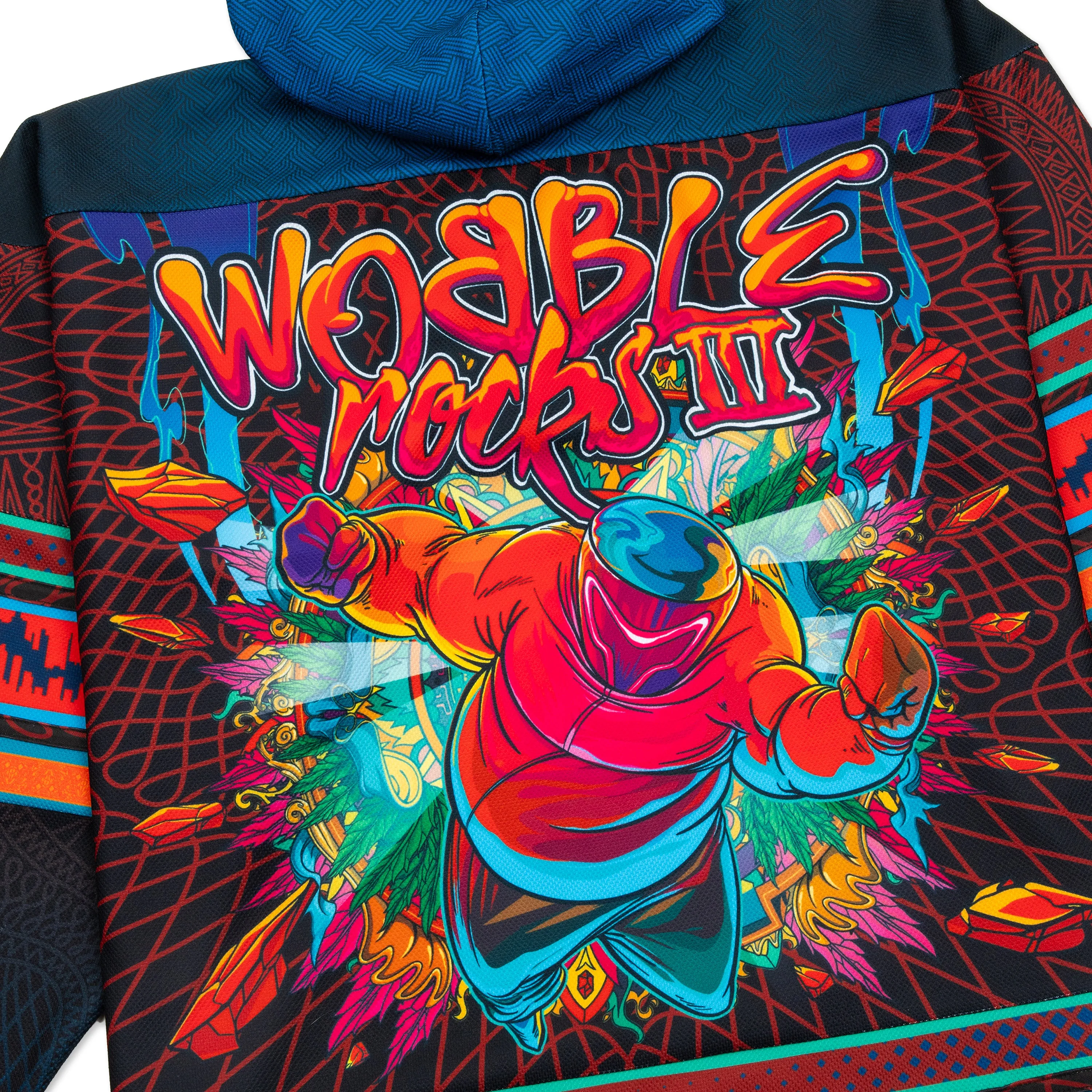 Wobble Rocks III  Hockey Jersey