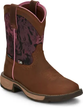 Women's Justin Rush 8 Waterproof Work Boot