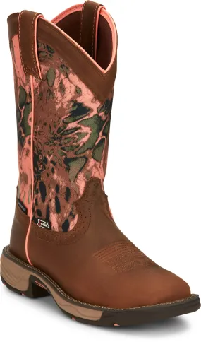 Women's Justin Trekker 11 Waterproof Work Boot