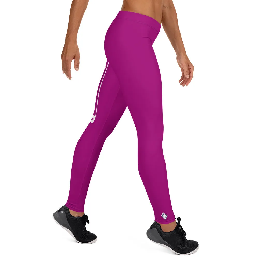 Women's Yoga Pants Workout Leggings For Jiu Jitsu 014 - Fresh Eggplant