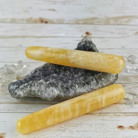 Yellow and Orange Calcite Wands